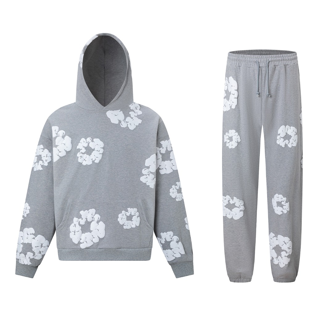 Denim Tears Cotton Hoodie And Sweatpant - EUR FASHION