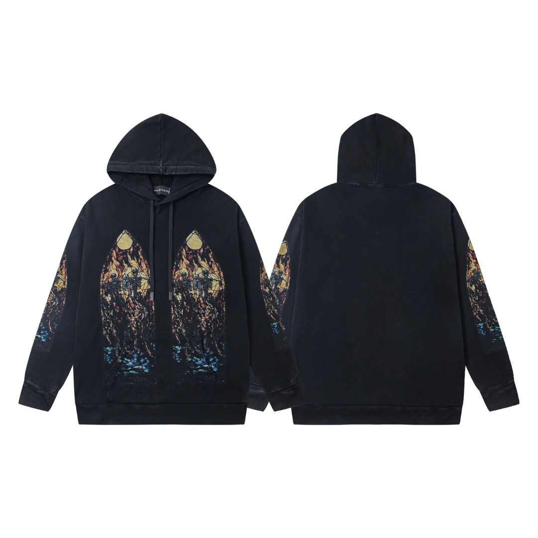 Who Decides War Hooded Pullover - EUR FASHION