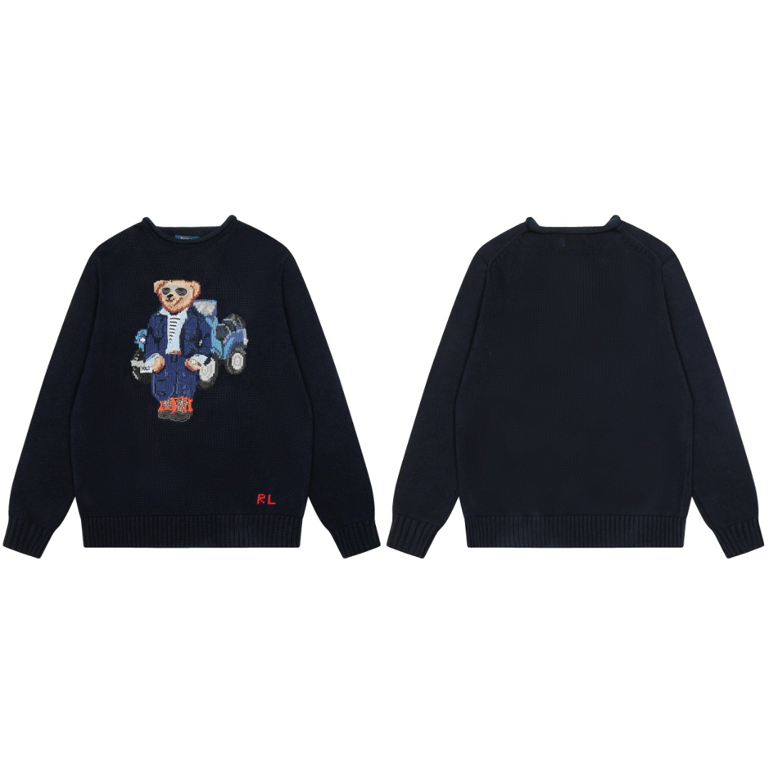 Ralph Lauren Polo Bear Cotton Sweater - EUR FASHION