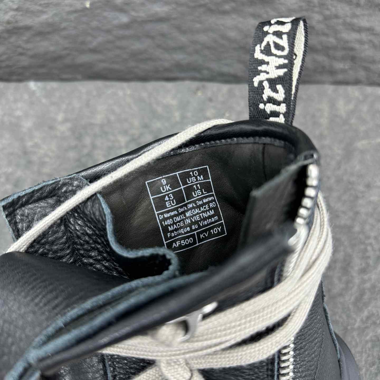 Dr. Martens x Rick Owens 1460 DMXL Mega Lace Boot - EUR FASHION