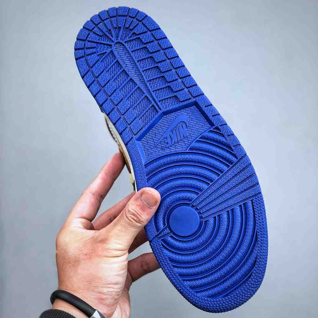 Union LA x Fragment Design x Air Jordan 1 High OG “Black White Blue” IO7847-002 - EUR FASHION