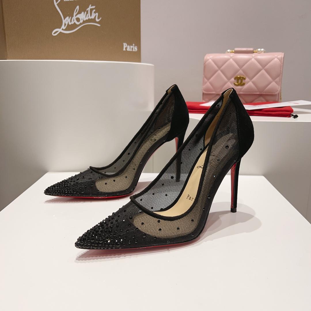 Christian Louboutin Degrastrass Red Carpet 100 mm Pumps - EUR FASHION