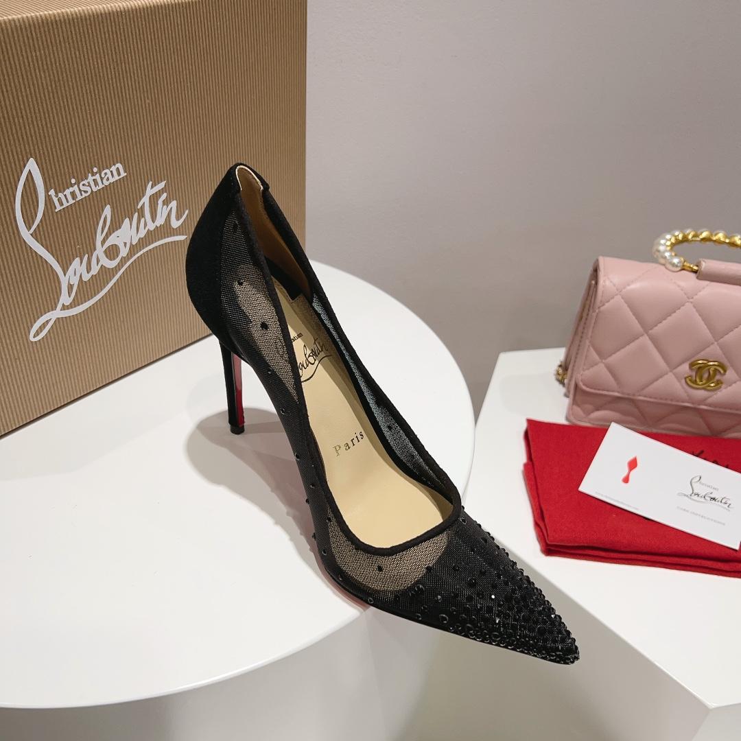 Christian Louboutin Degrastrass Red Carpet 100 mm Pumps - EUR FASHION