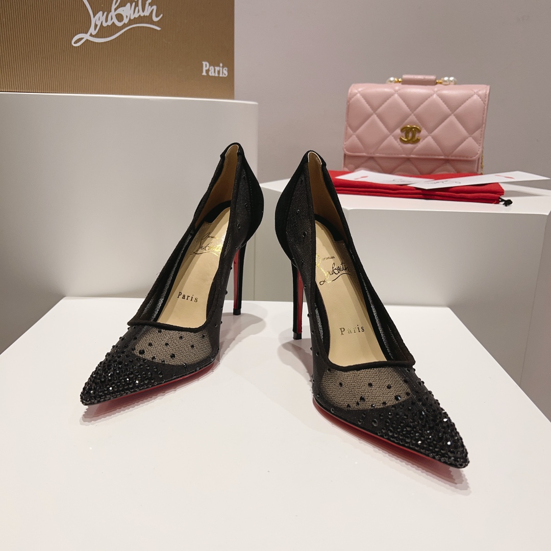 Christian Louboutin Degrastrass Red Carpet 100 mm Pumps - EUR FASHION