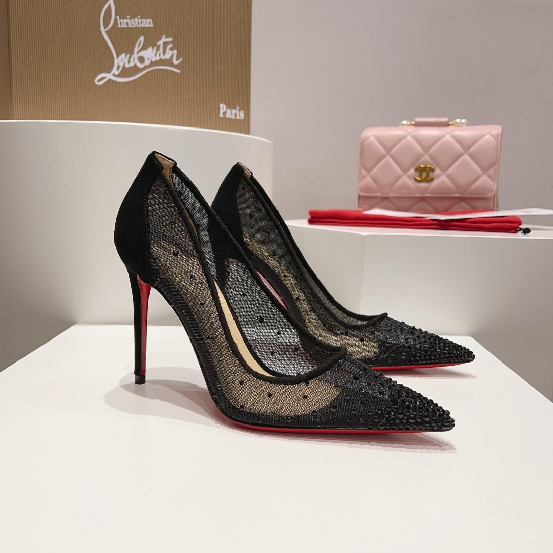 Christian Louboutin Degrastrass Red Carpet 100 mm Pumps - EUR FASHION
