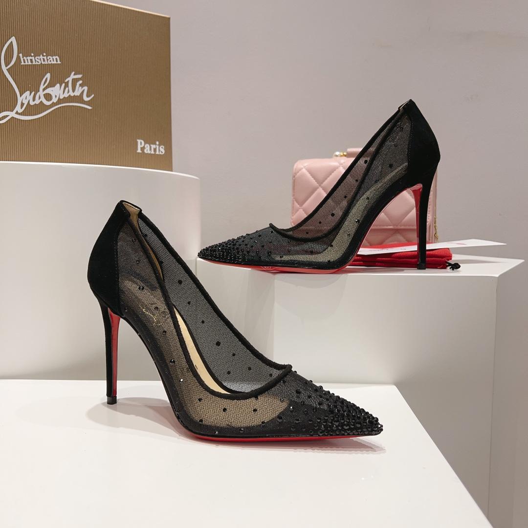 Christian Louboutin Degrastrass Red Carpet 100 mm Pumps - EUR FASHION