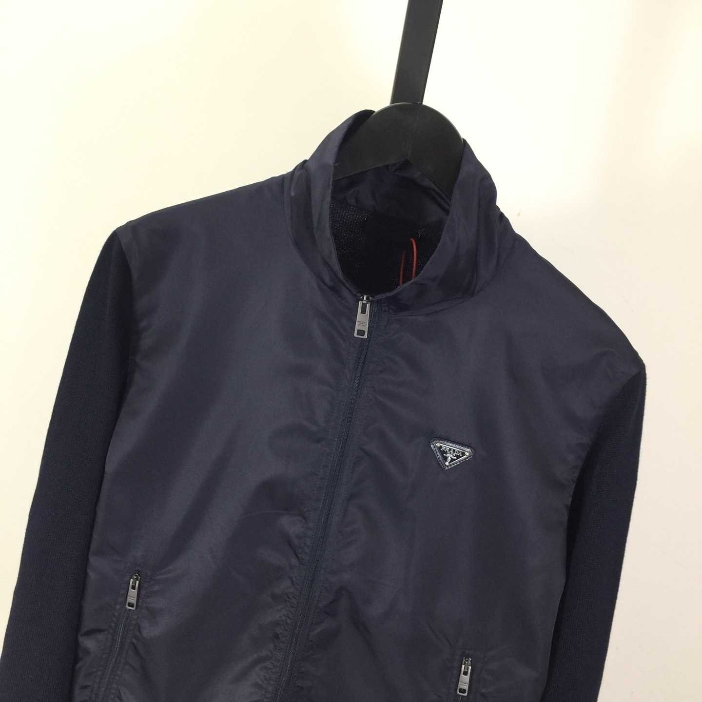 Prada Superfine Wool Zipper Cardigan - EUR FASHION