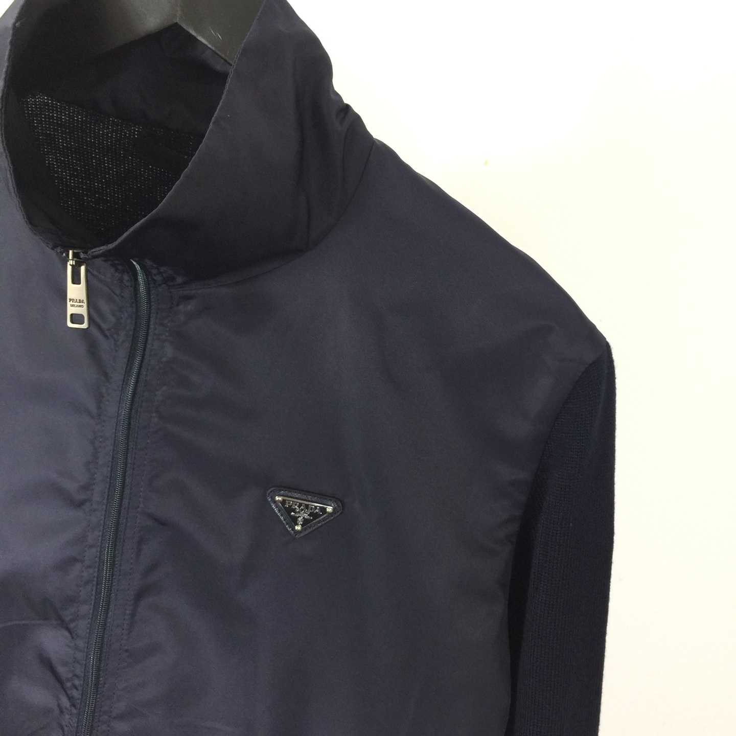 Prada Superfine Wool Zipper Cardigan - EUR FASHION