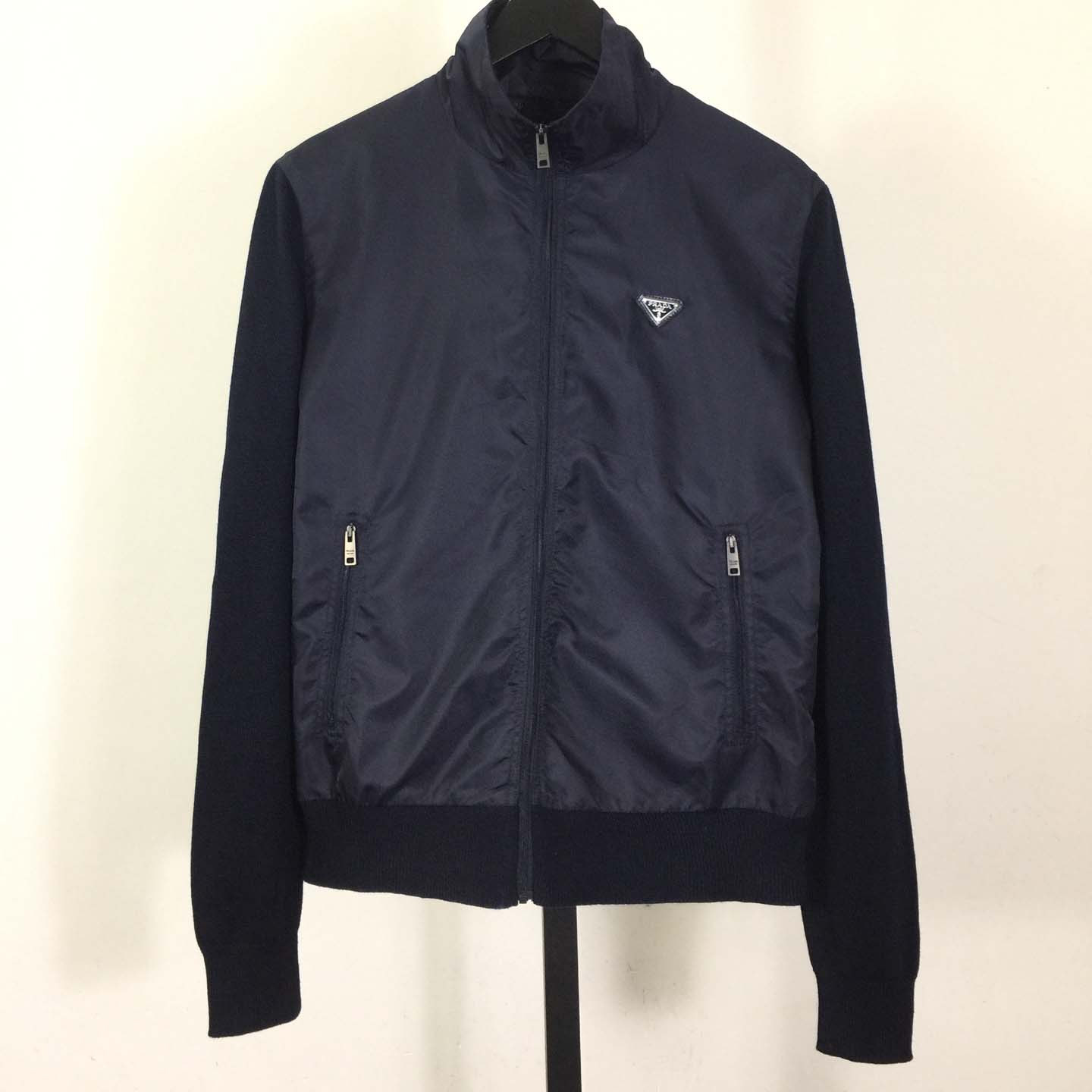 Prada Superfine Wool Zipper Cardigan - EUR FASHION