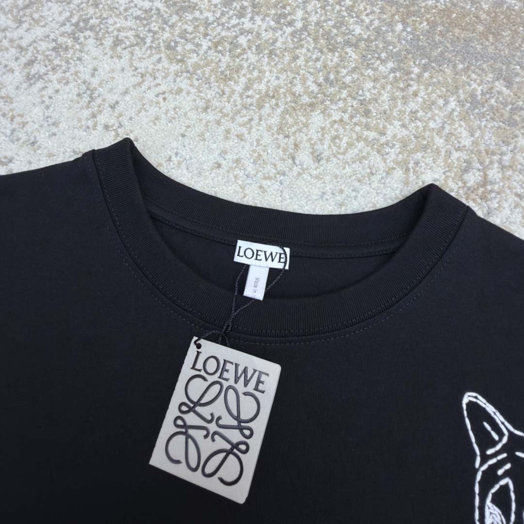 Loewe Loose fit T-shirt In Cotton - EUR FASHION