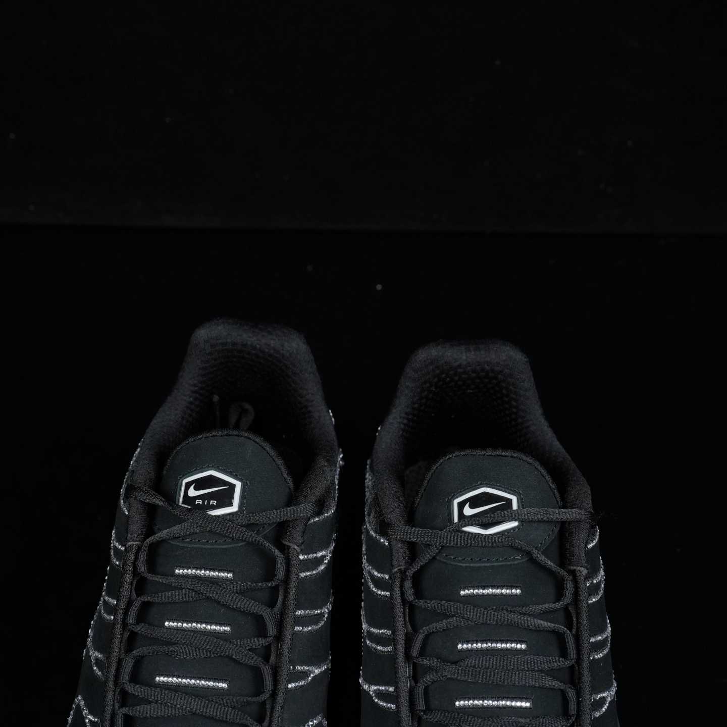Nike Swarovski x WMNS Air Max Plus “Moonlight” Black/Silver Diamond Casual Running Shoes FZ4237-001 - EUR FASHION
