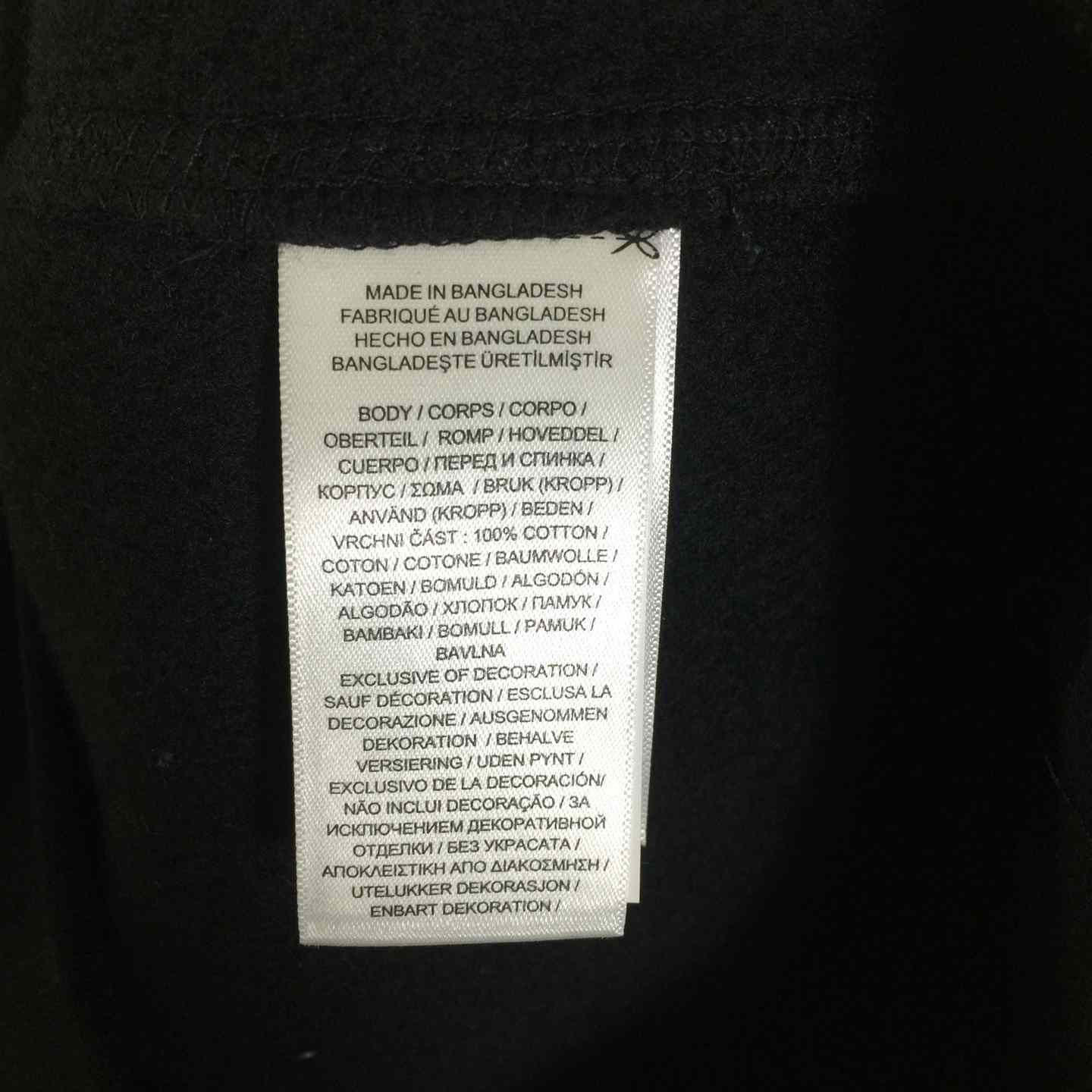 Ralph Lauren Black Cotton-blend Crewneck - EUR FASHION