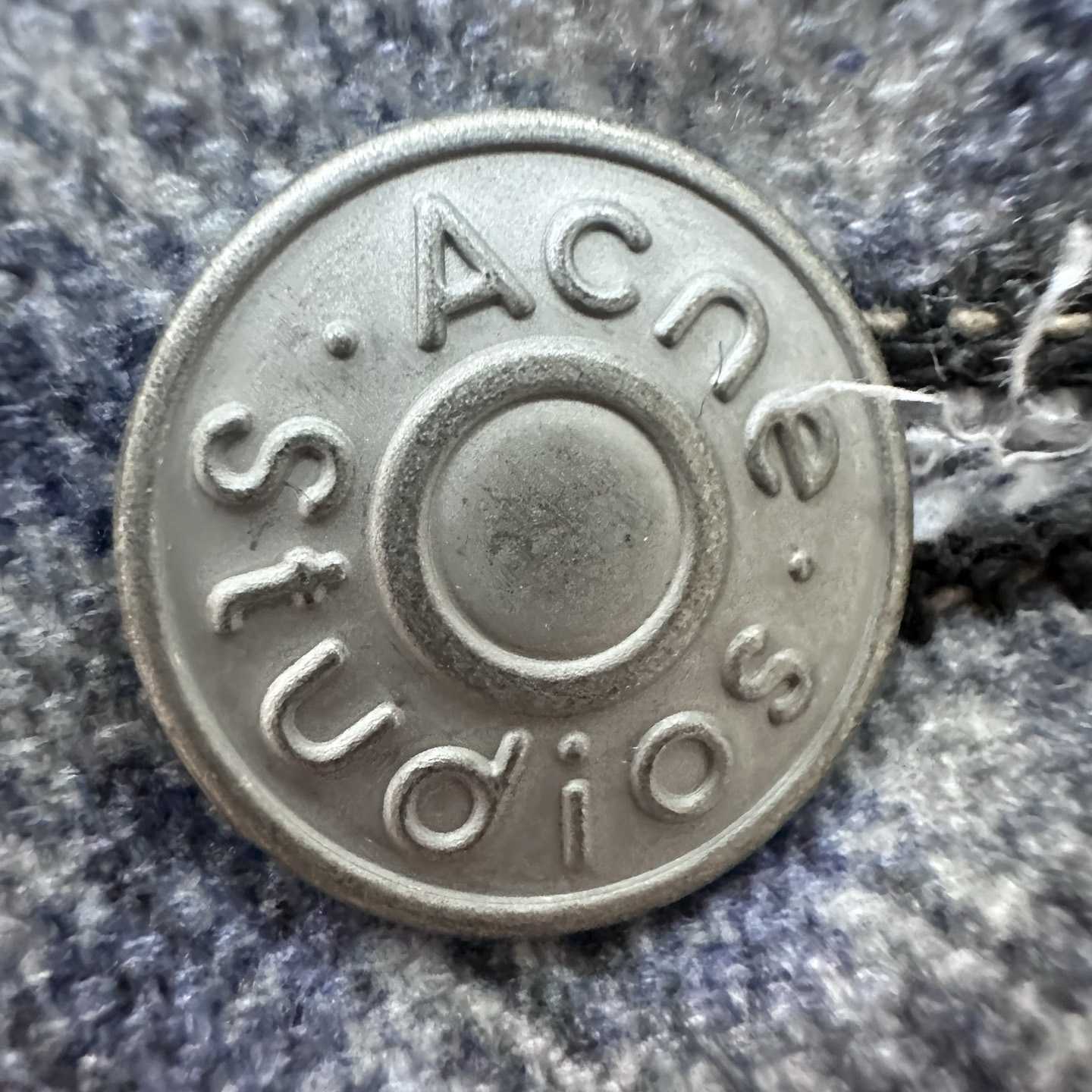 Acne Studios Loose Fit Denim Trousers - EUR FASHION