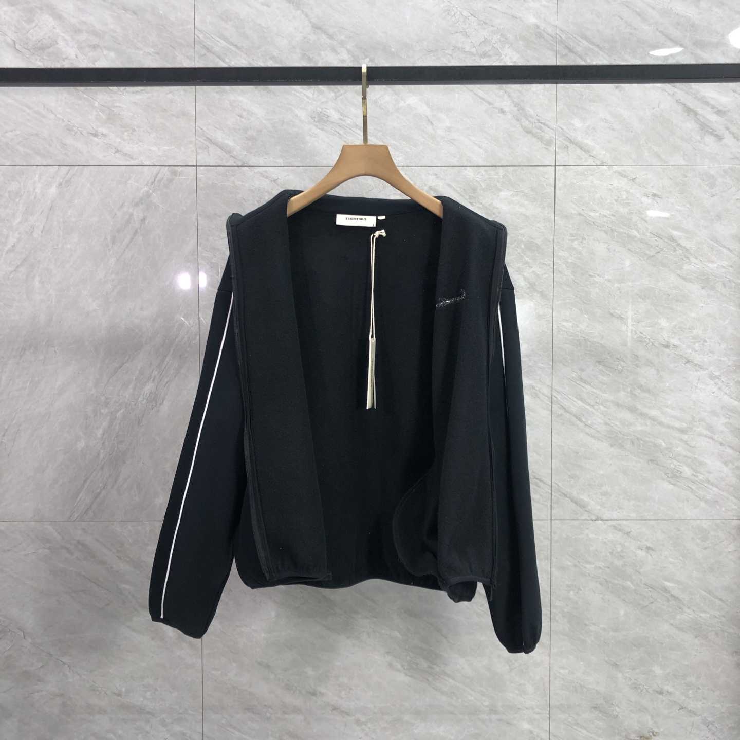 Fear of God Essentials Stripe-detail Jacket - EUR FASHION