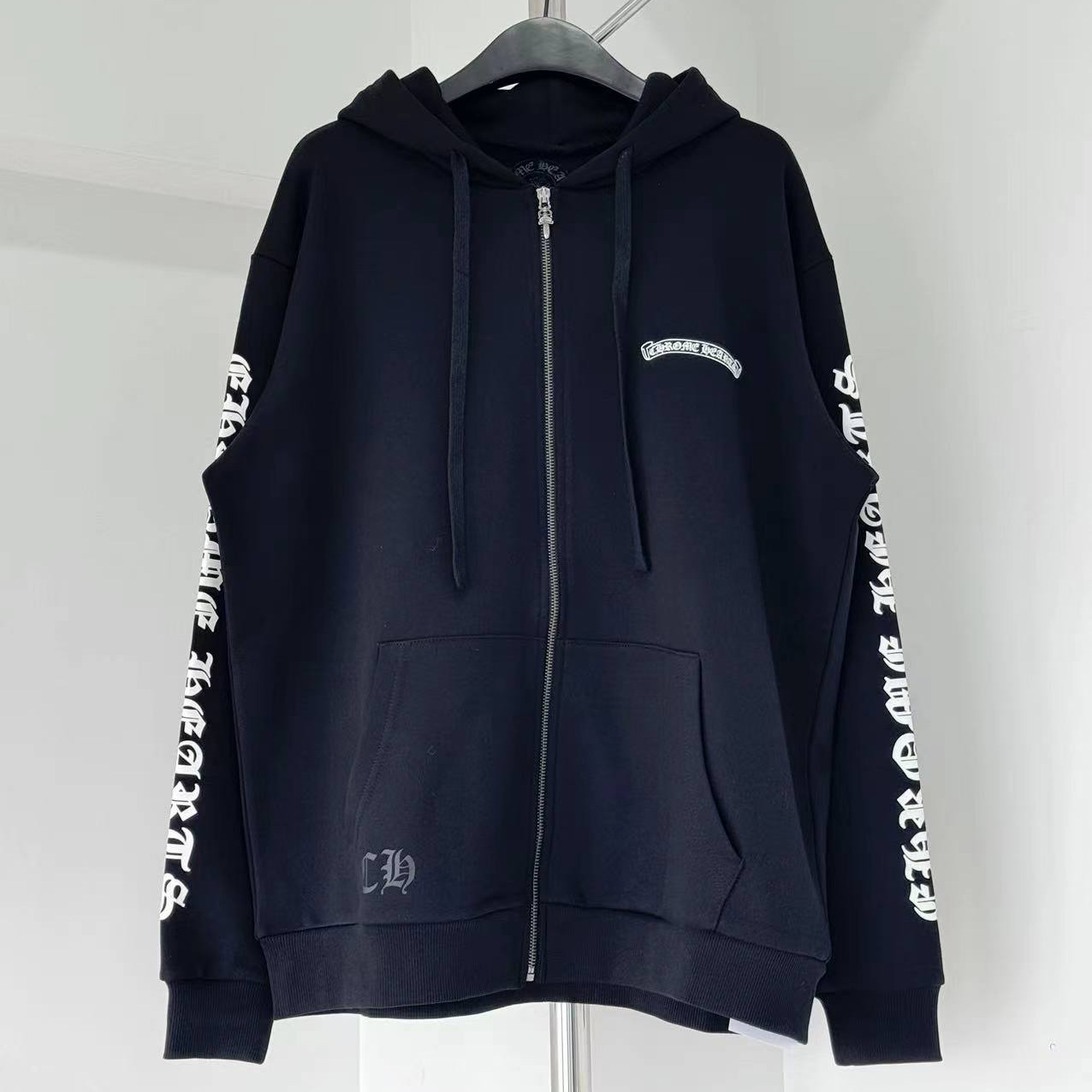 Chrome Hearts Zip Up Hoodie - EUR FASHION