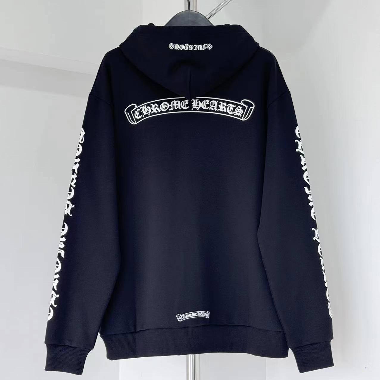 Chrome Hearts Zip Up Hoodie - EUR FASHION