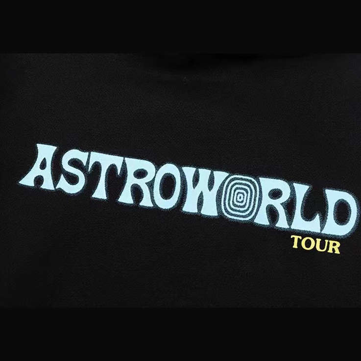 Travis Scott Astroworld Tour Launch Hoodie In Black - EUR FASHION