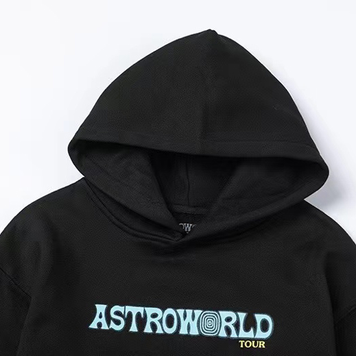 Travis Scott Astroworld Tour Launch Hoodie In Black - EUR FASHION