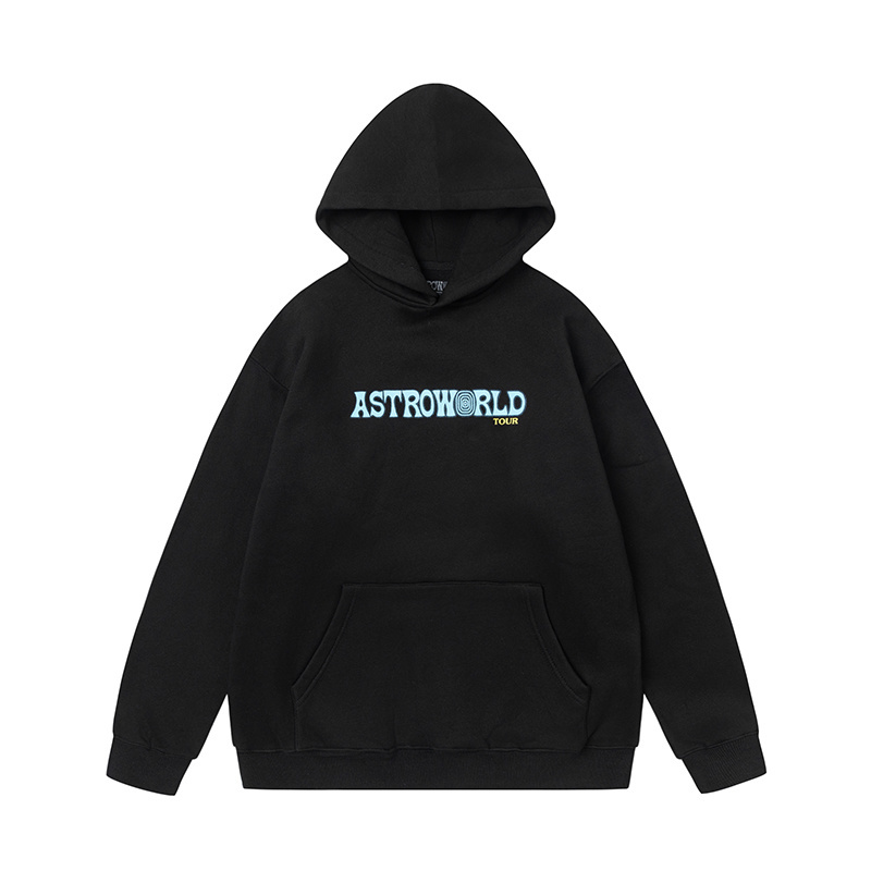 Travis Scott Astroworld Tour Launch Hoodie In Black - EUR FASHION