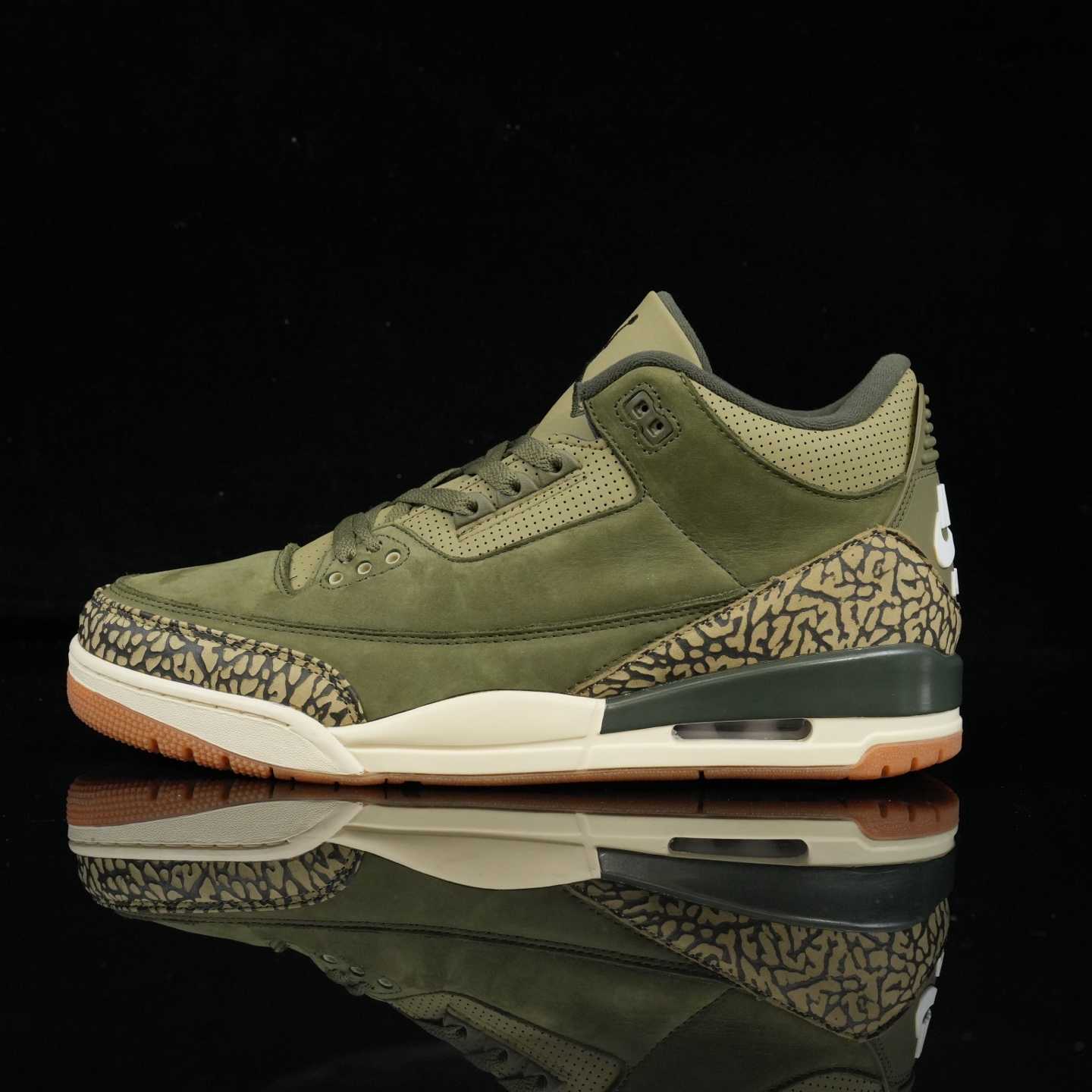 Air Jordan 3 “Medium Olive” Retro Lifestyle Sneakers DN3707-202 - EUR FASHION
