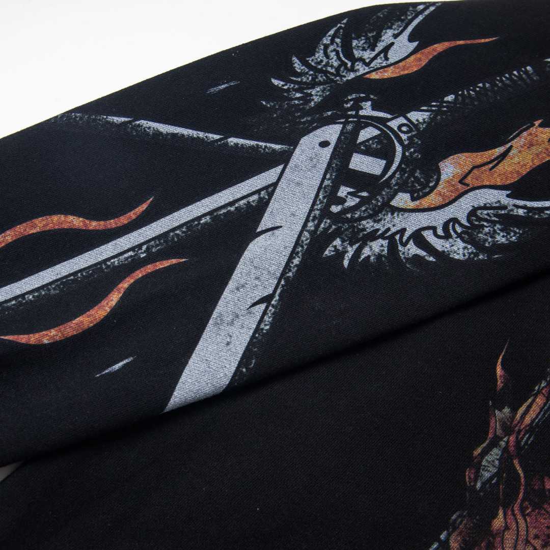 Who Decides War Hooded Pullover - EUR FASHION