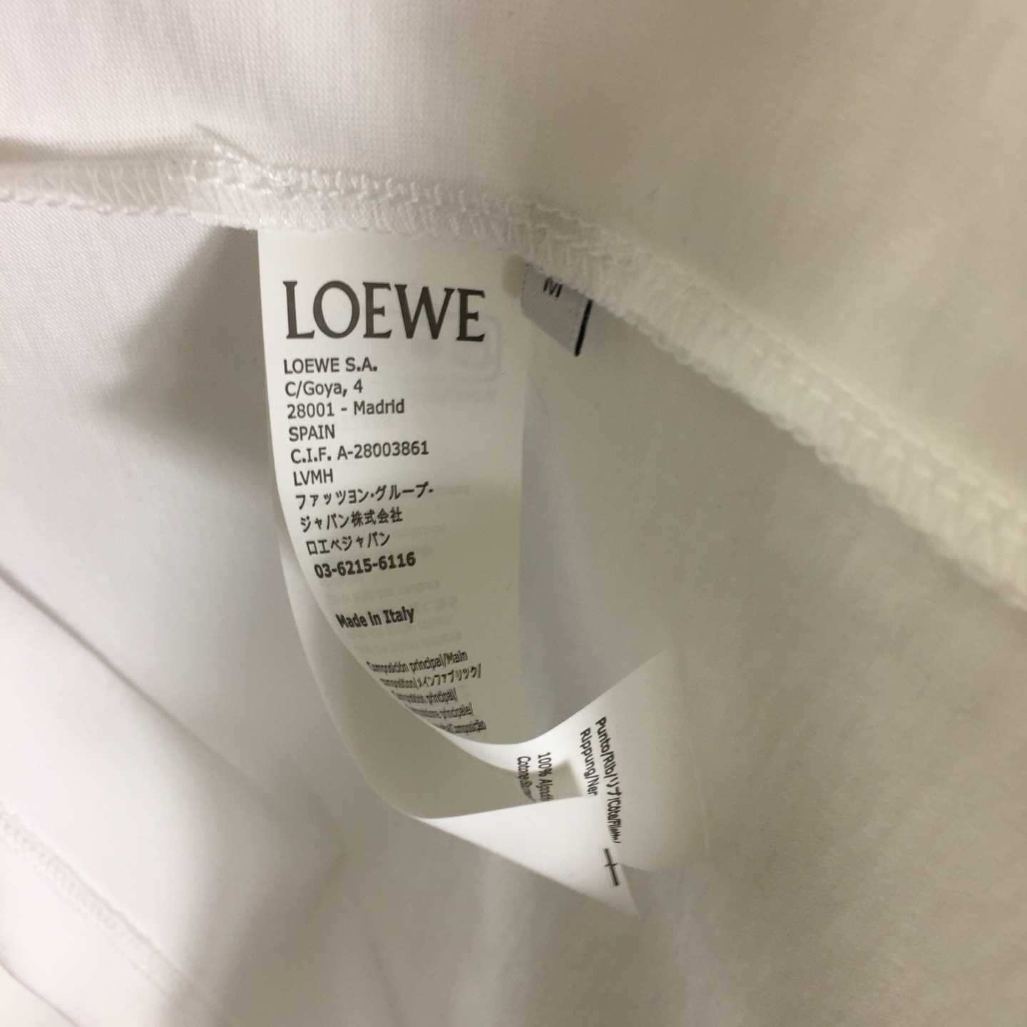 Loewe Relaxed Fit T-shirt In Cotton - EUR FASHION