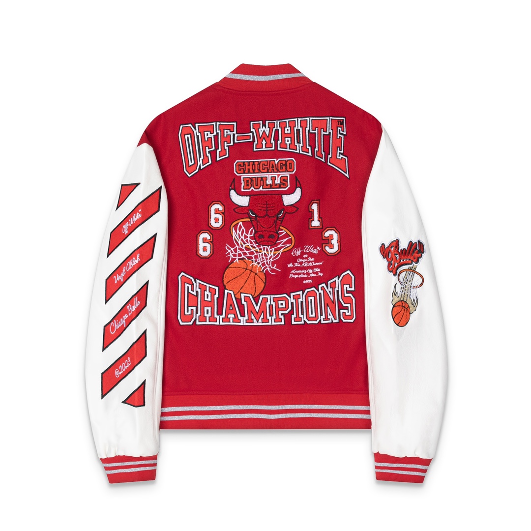 Off-White™ c/o Chicago Bulls Red Varsity - EUR FASHION