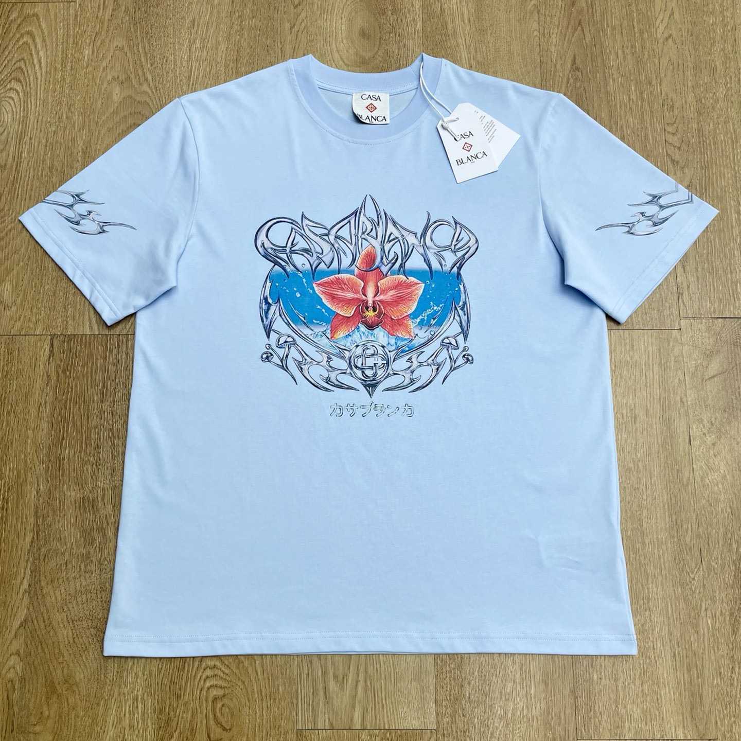 Casablanca Blades Oversized Short Sleeve T-Shirt   C1085 - EUR FASHION