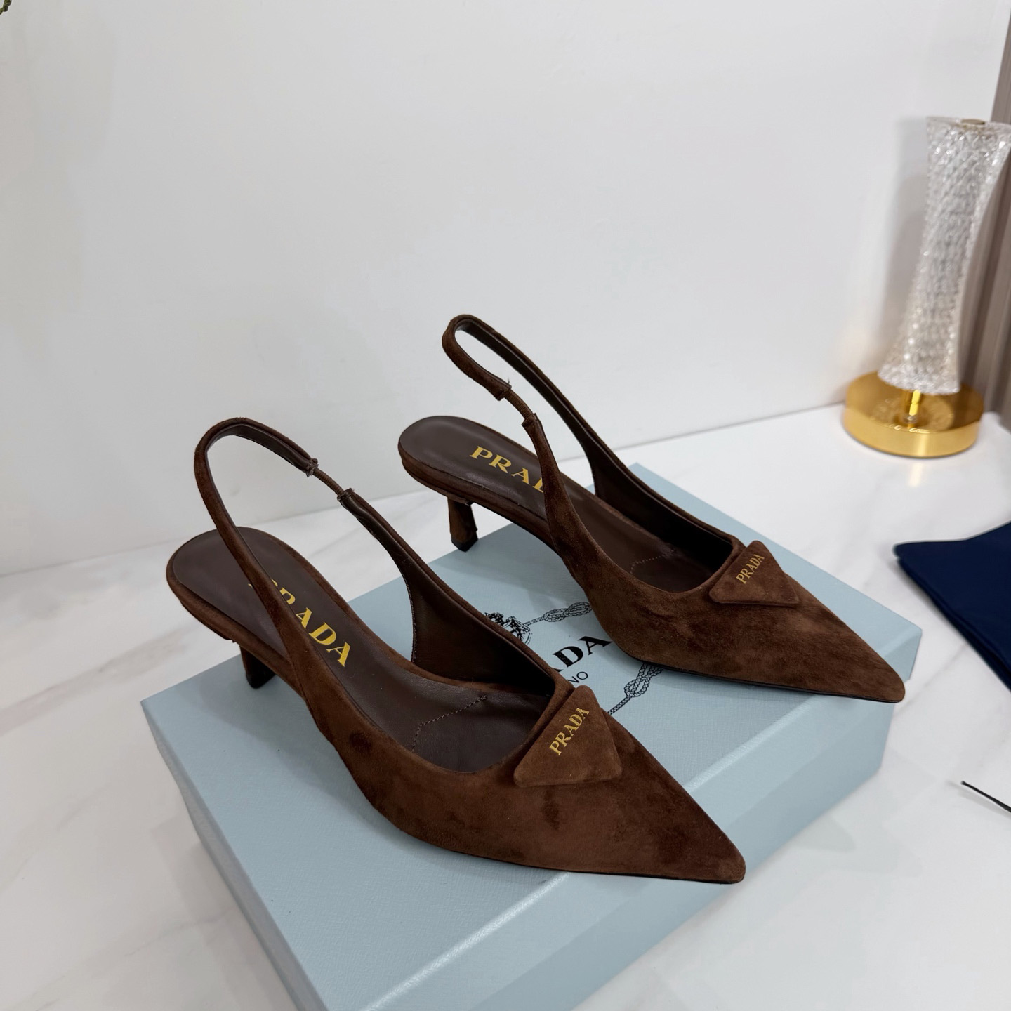 Prada Suede Pumps  5.5cm - EUR FASHION