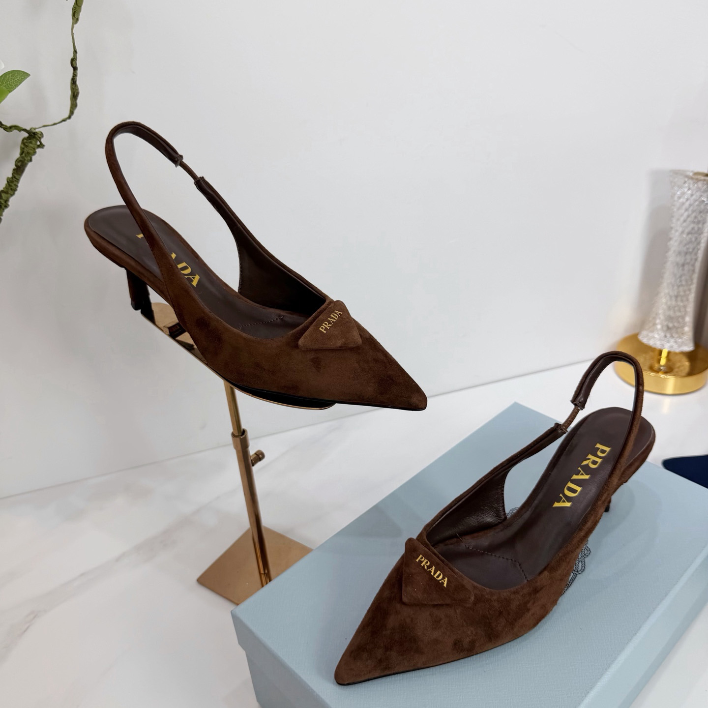 Prada Suede Pumps  5.5cm - EUR FASHION