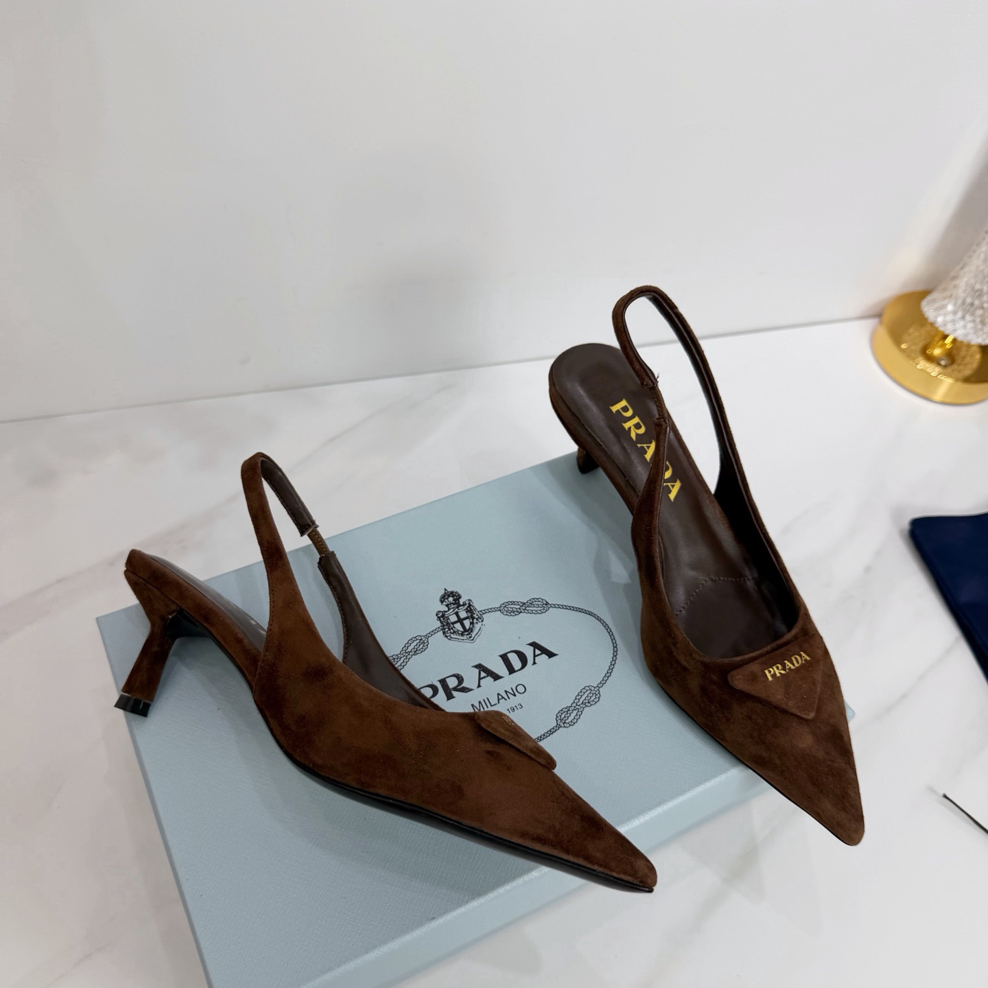 Prada Suede Pumps  5.5cm - EUR FASHION