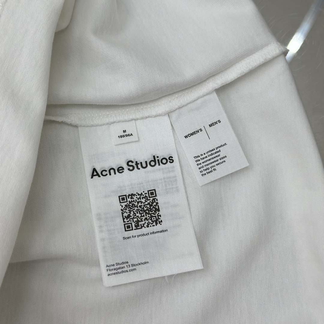 Acne Studios Layered Logo T-shirt - EUR FASHION