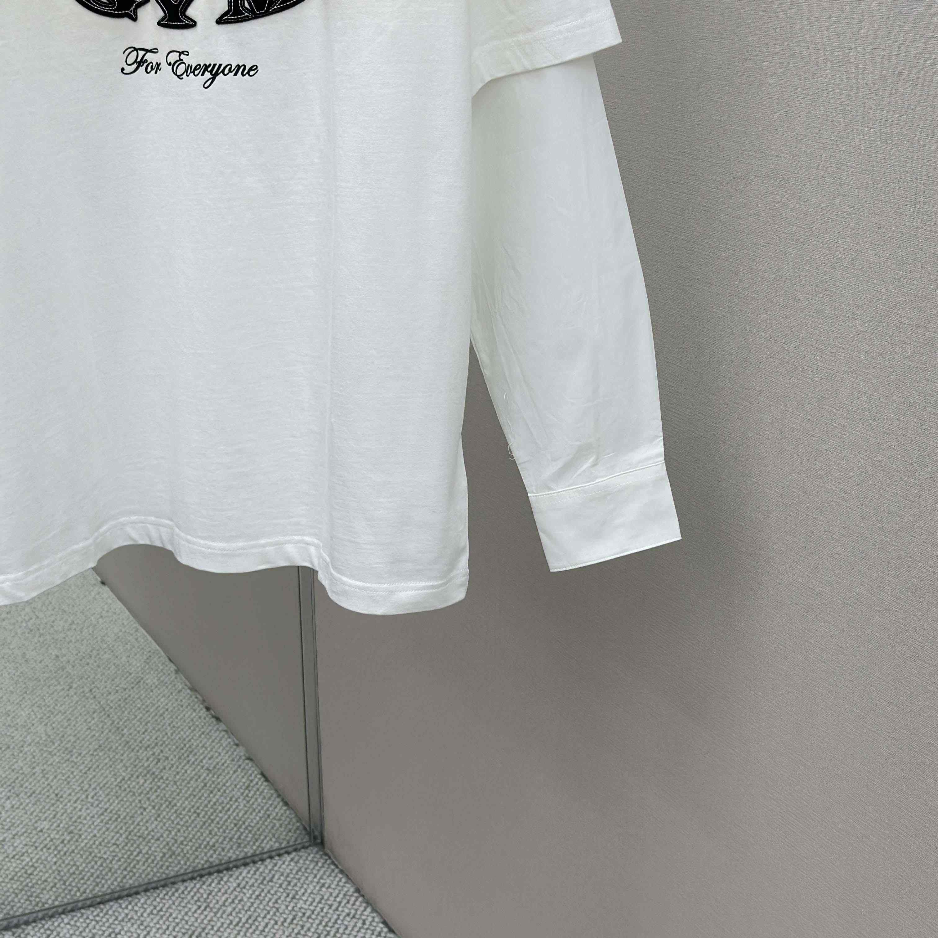 Acne Studios Layered Logo T-shirt - EUR FASHION