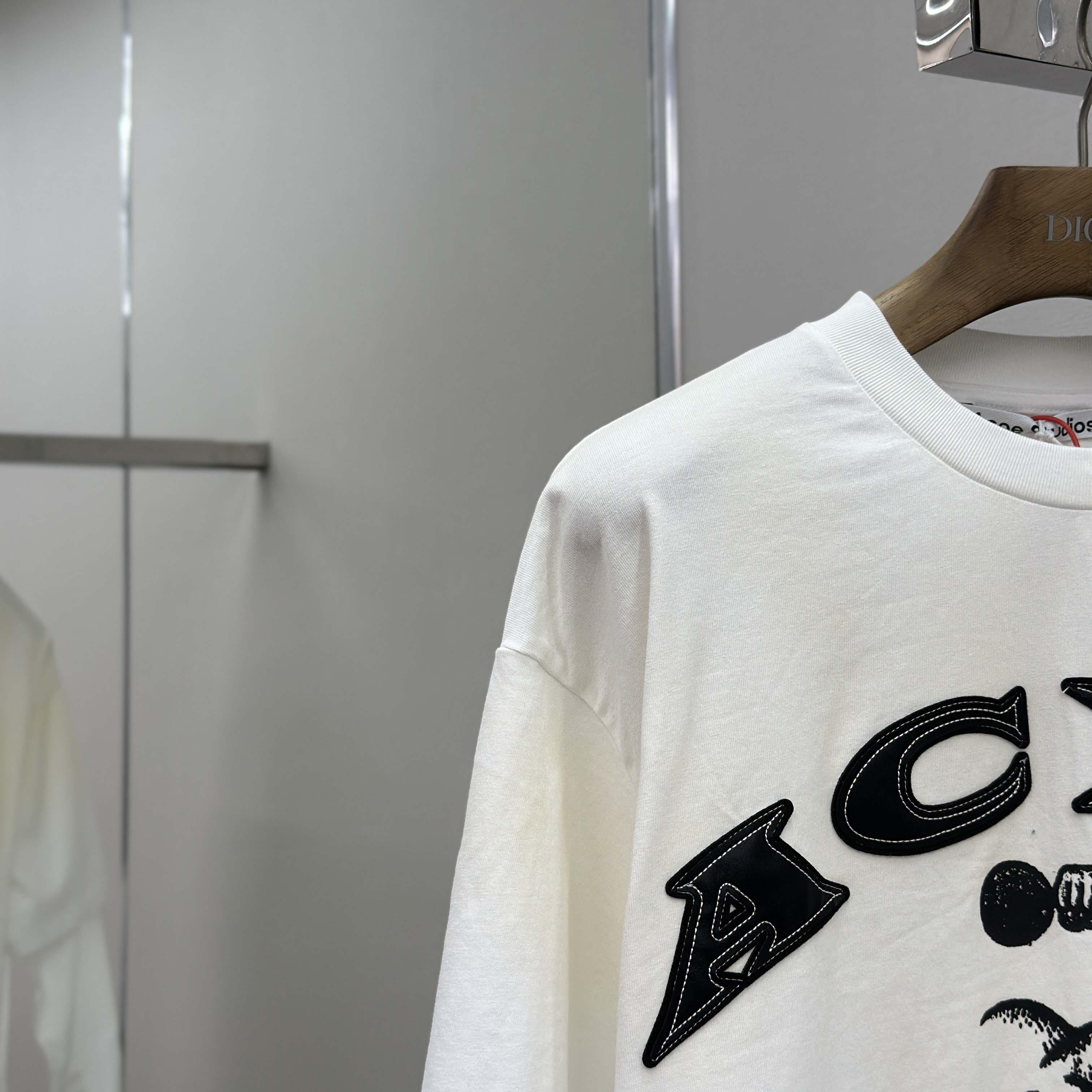 Acne Studios Layered Logo T-shirt - EUR FASHION