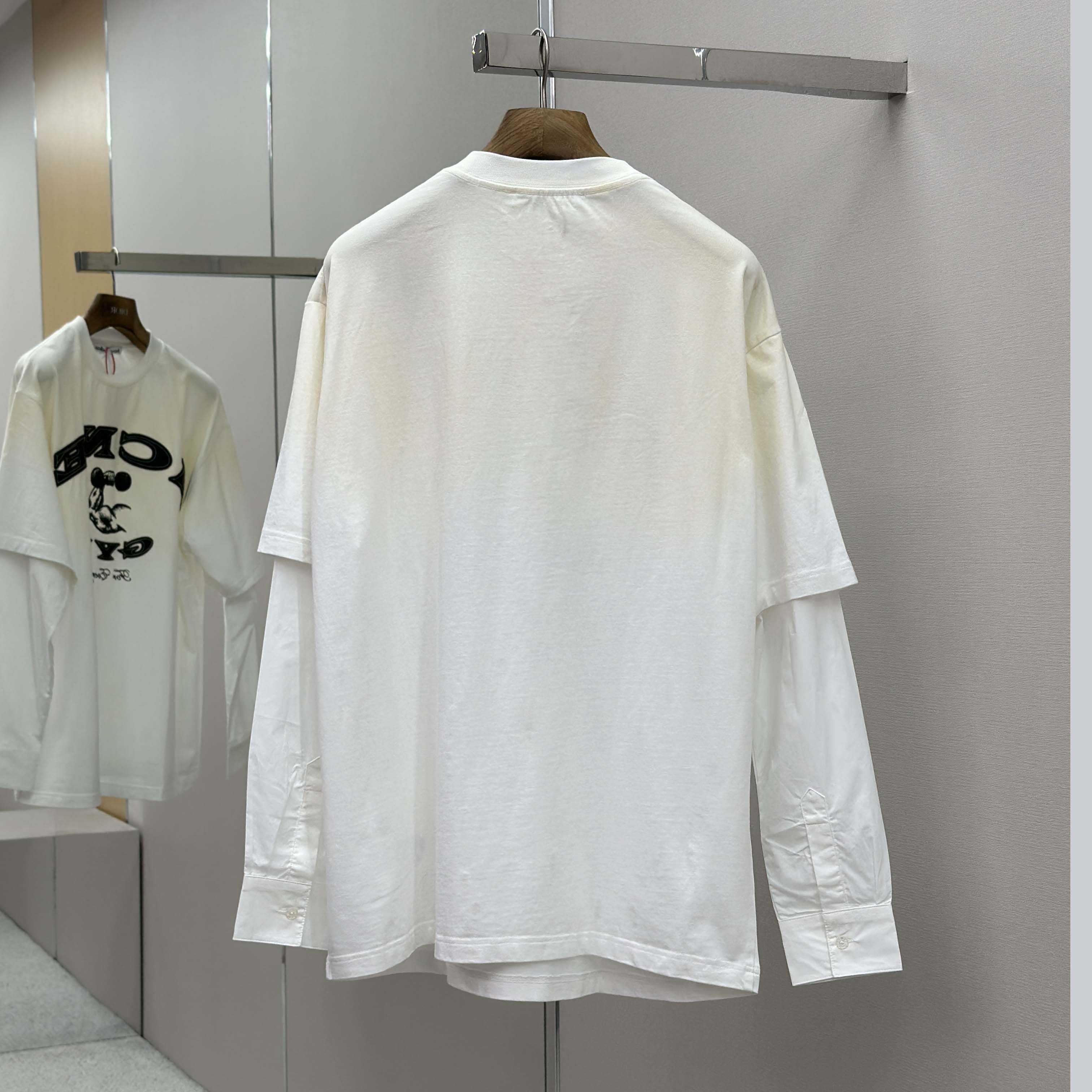 Acne Studios Layered Logo T-shirt - EUR FASHION