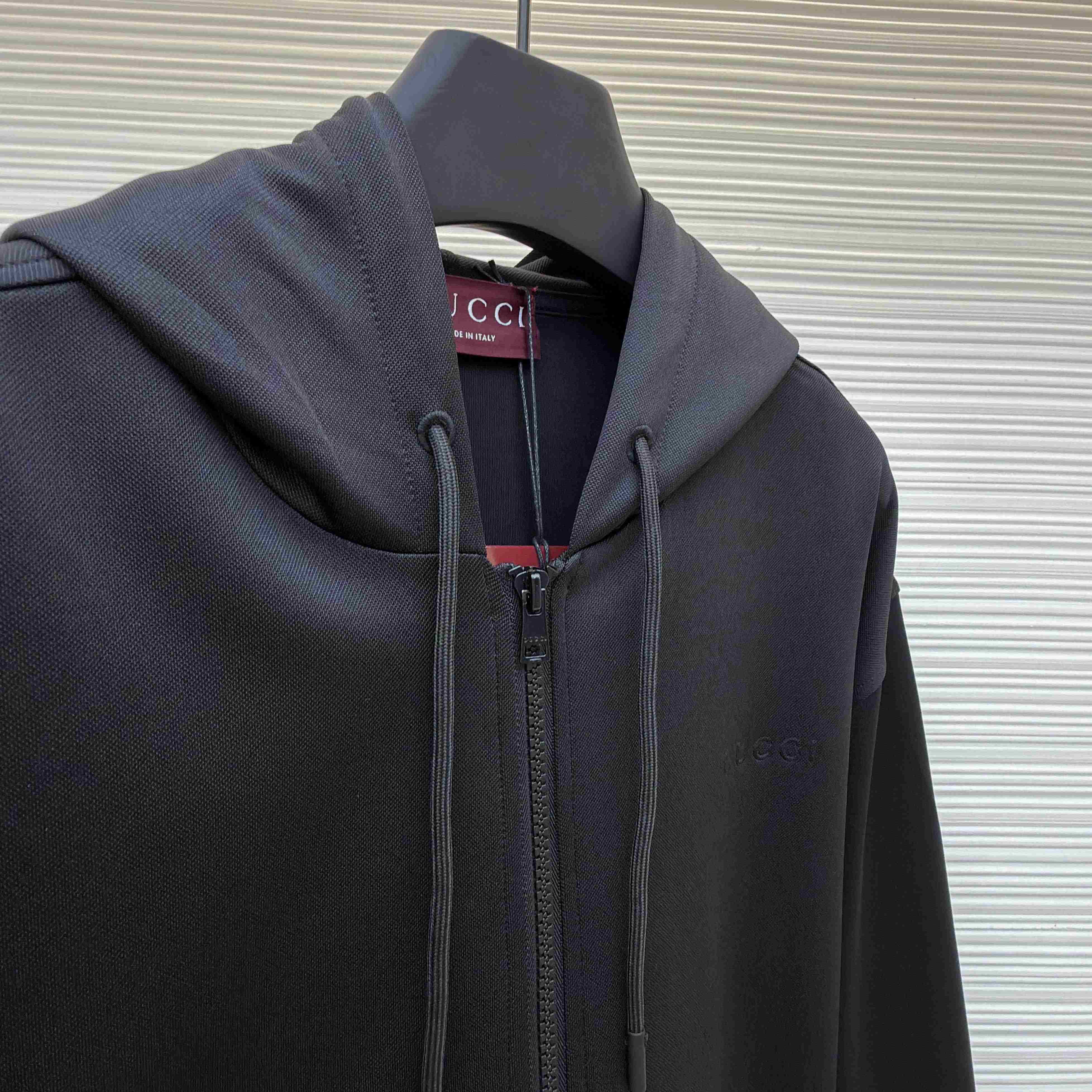 Gucci Technical Jersey Hooded Zip Jacket - EUR FASHION