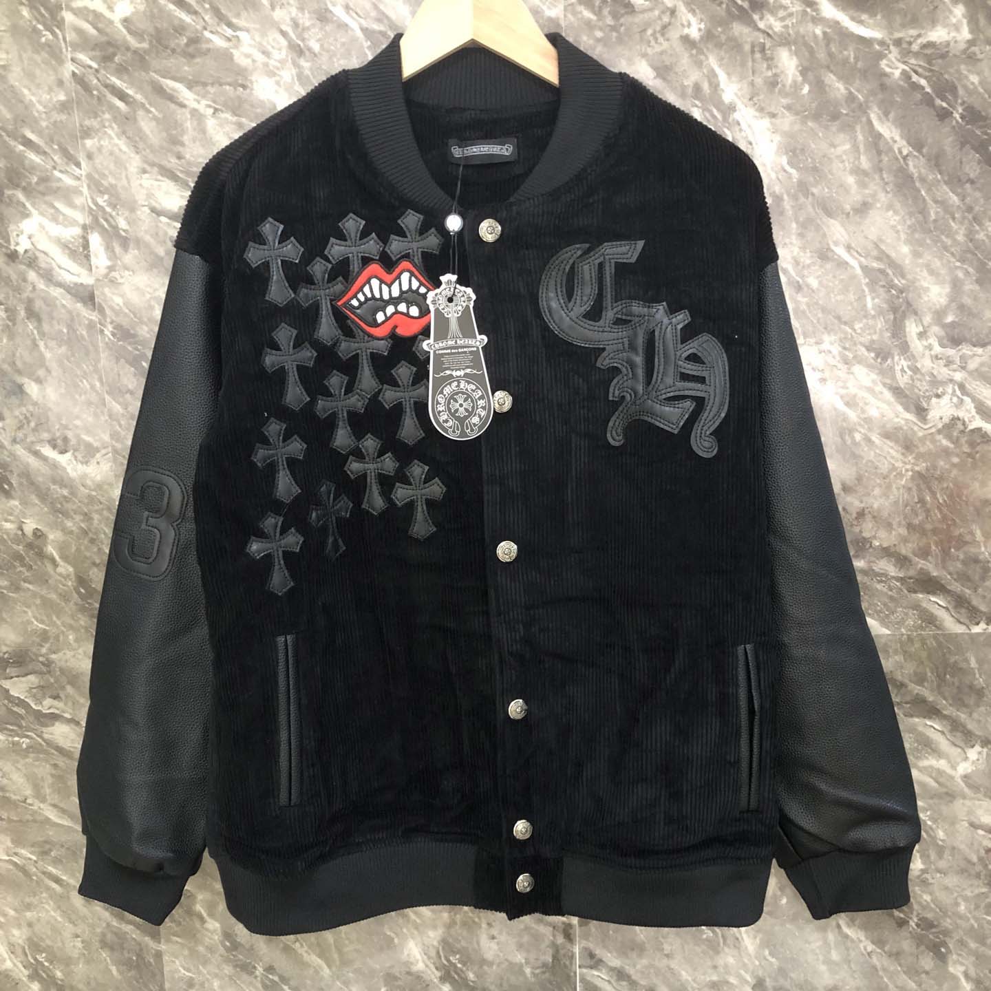 Chrome Hearts Matty Boy Varsity Jacket - EUR FASHION