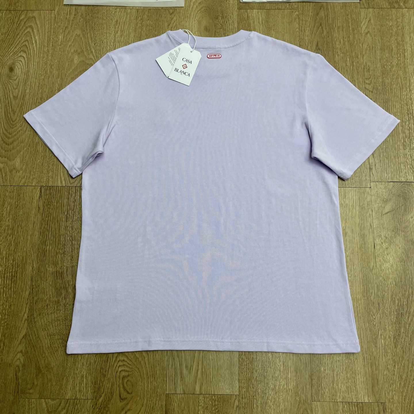 Casablanca Logo-patch Cotton T-shirt   C1089 - EUR FASHION