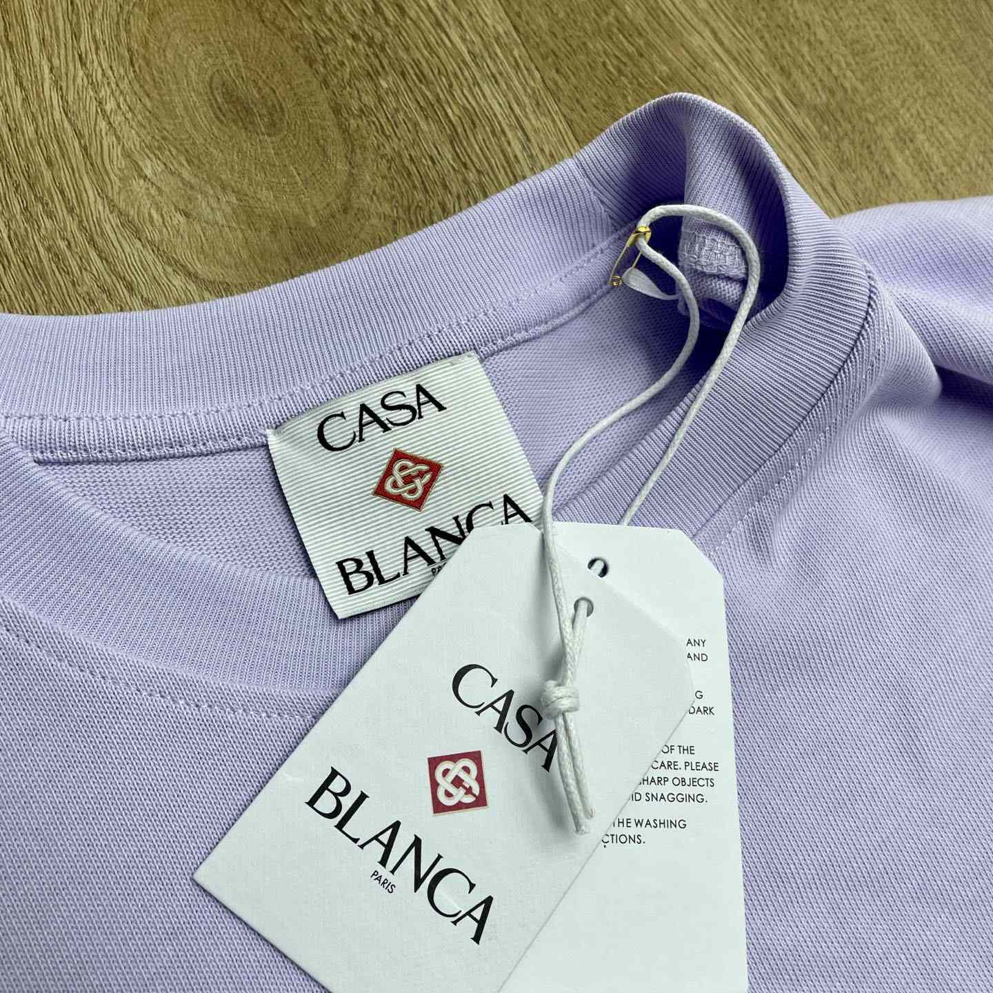 Casablanca Logo-patch Cotton T-shirt   C1089 - EUR FASHION