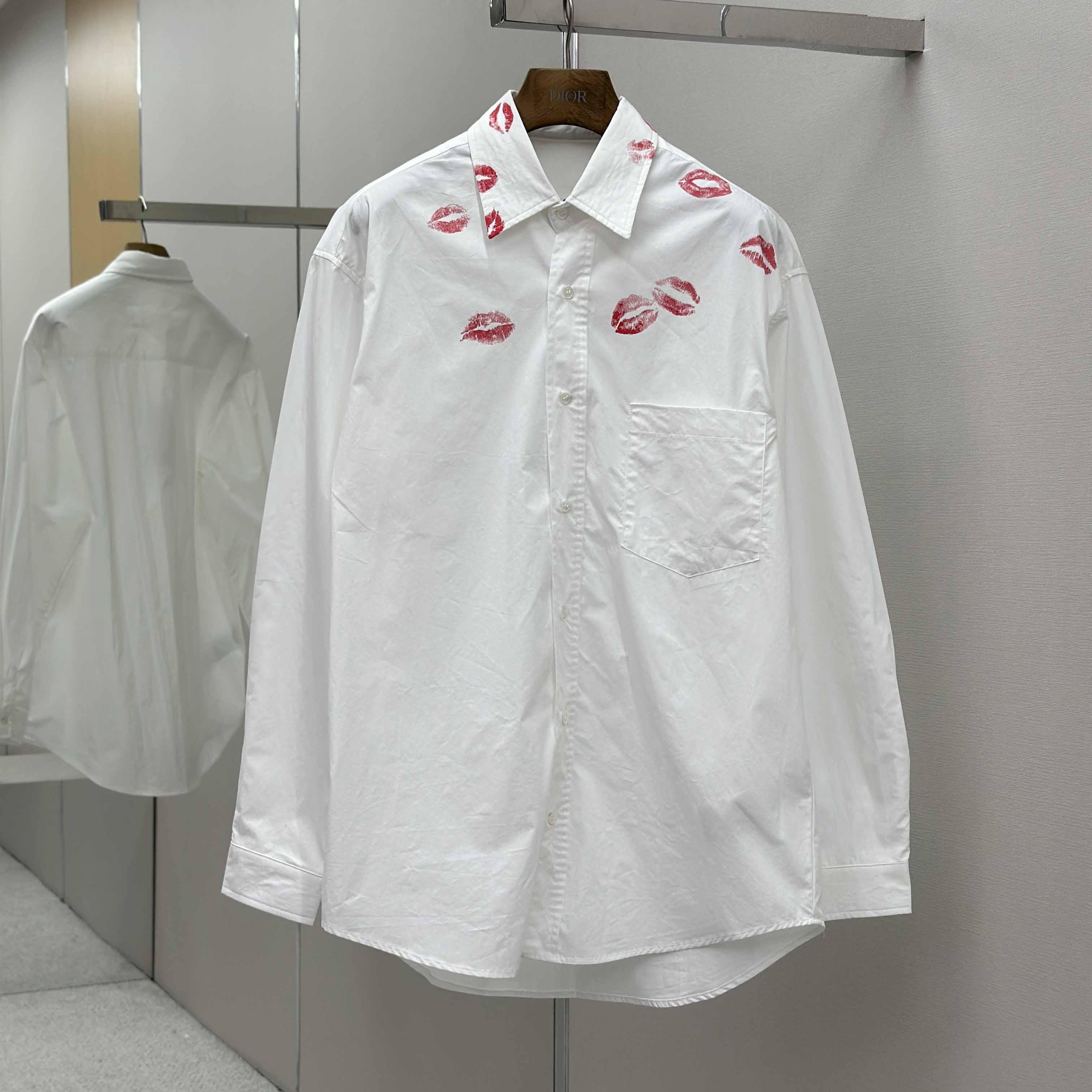 Maison Margiela Artisanal "Kiss" Shirt - EUR FASHION