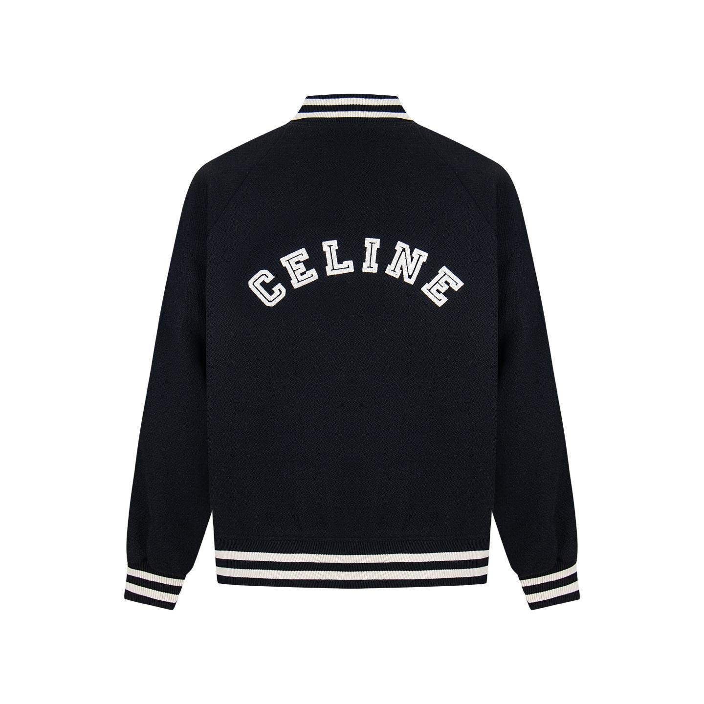 Celine Classic Teddy Jacket In Textured Wool - EUR FASHION