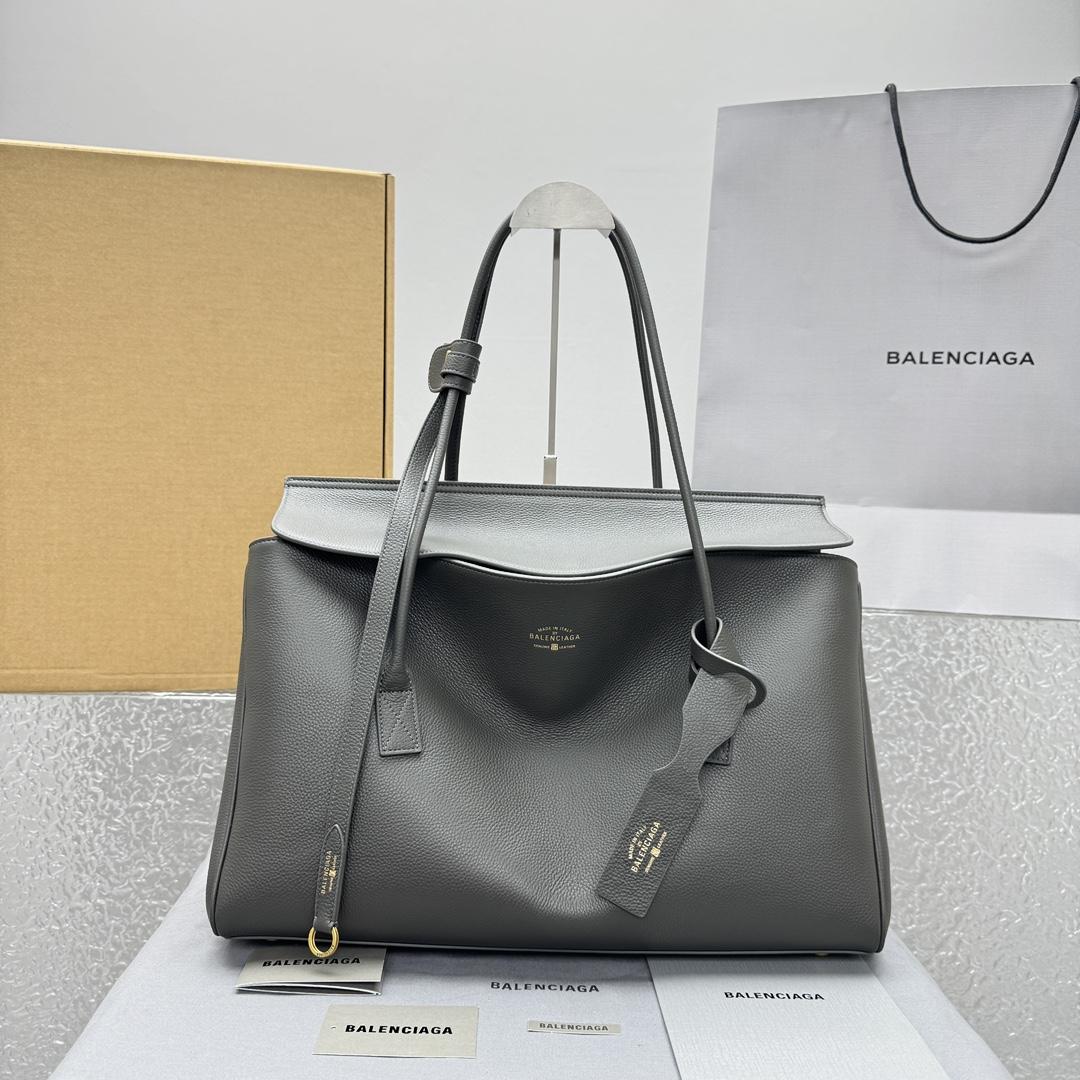 Balenciaga Carrie Carry All Bag In Khaki  - EUR FASHION