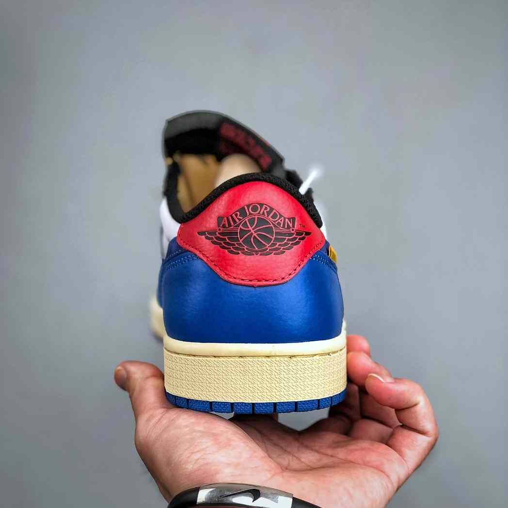 Union LA x Air Jordan 1 Low “White Blue Patchwork” HQ6998-146 - EUR FASHION