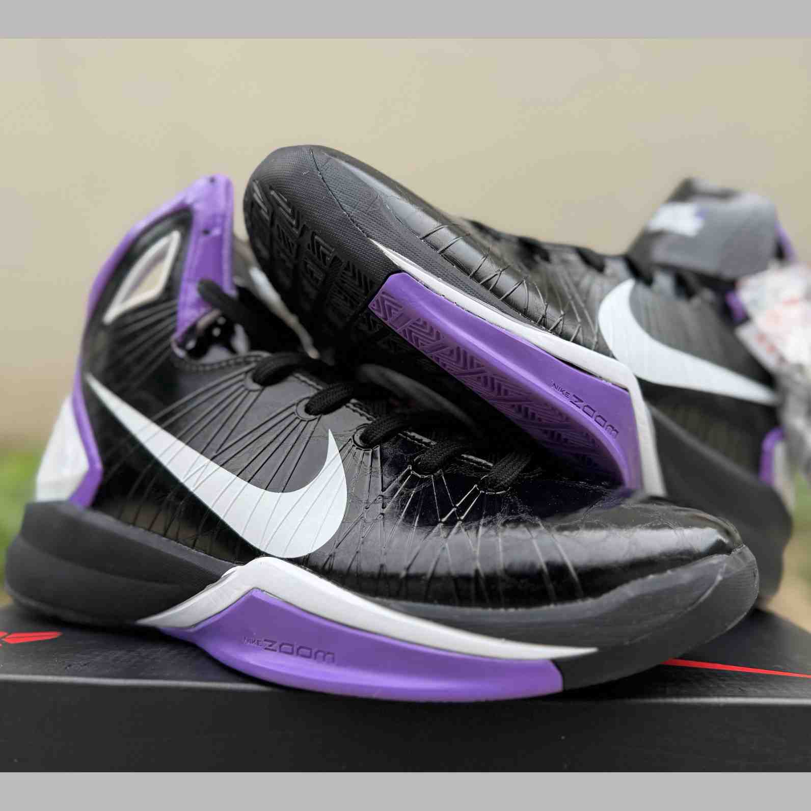 Nike Hyperdunk 2010 “Black White Purple” – 407625-019 - EUR FASHION