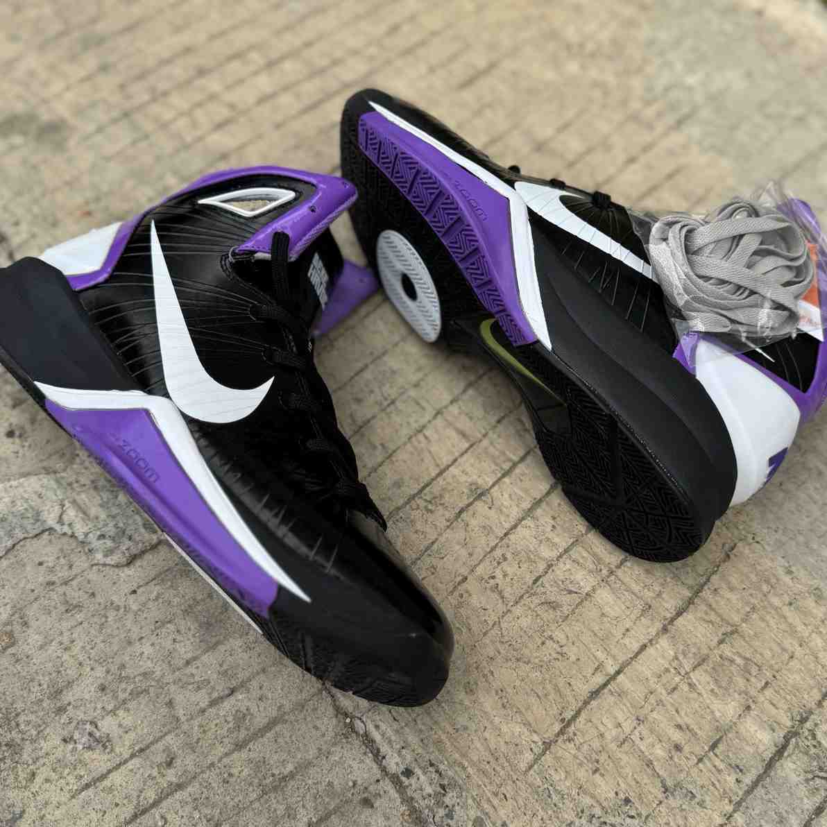Nike Hyperdunk 2010 “Black White Purple” – 407625-019 - EUR FASHION