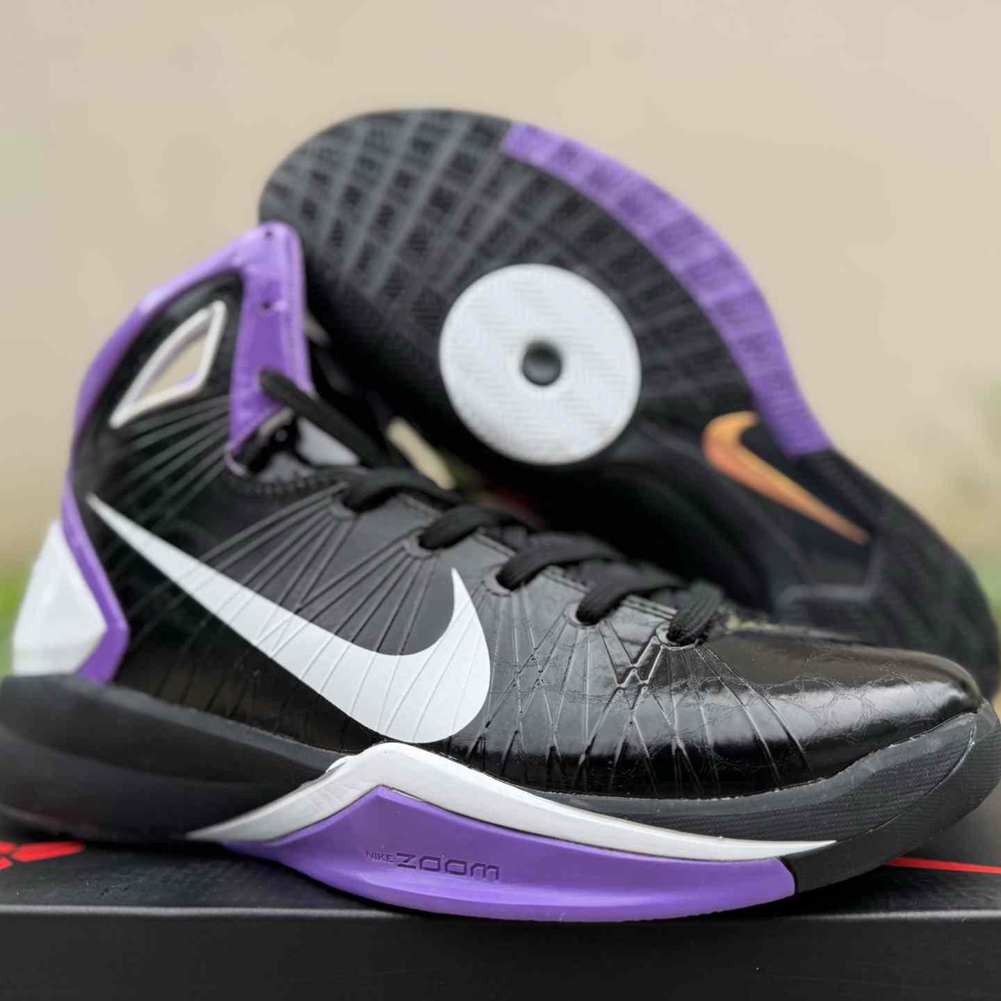 Nike Hyperdunk 2010 “Black White Purple” – 407625-019 - EUR FASHION