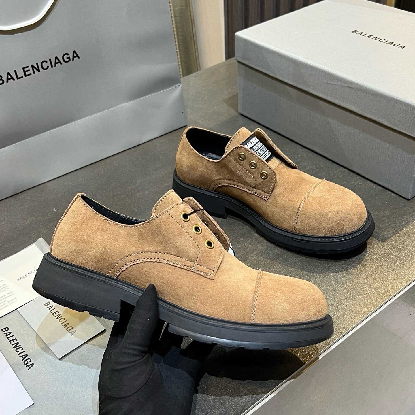 Balenciaga Gray Truck Derby - EUR FASHION