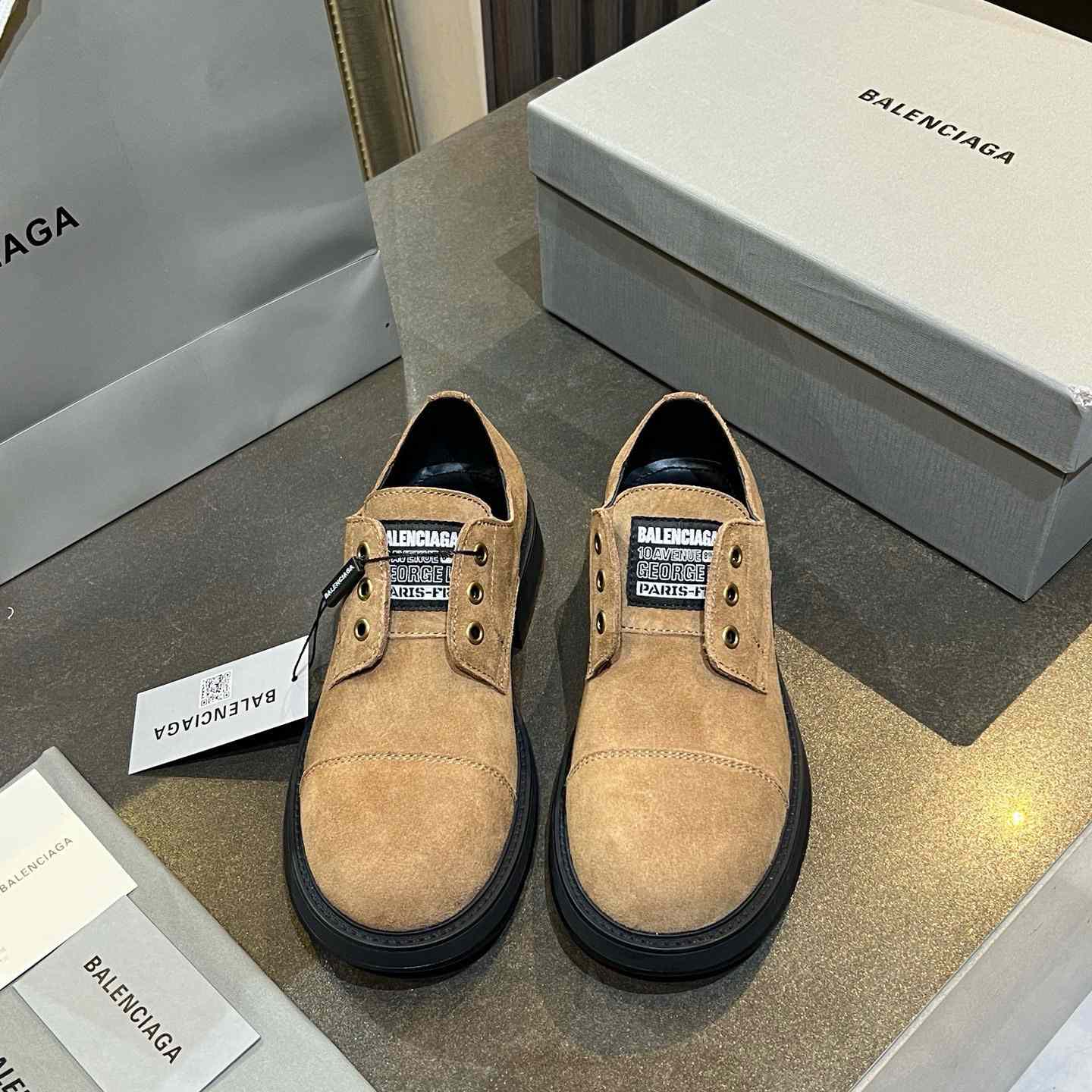 Balenciaga Gray Truck Derby - EUR FASHION
