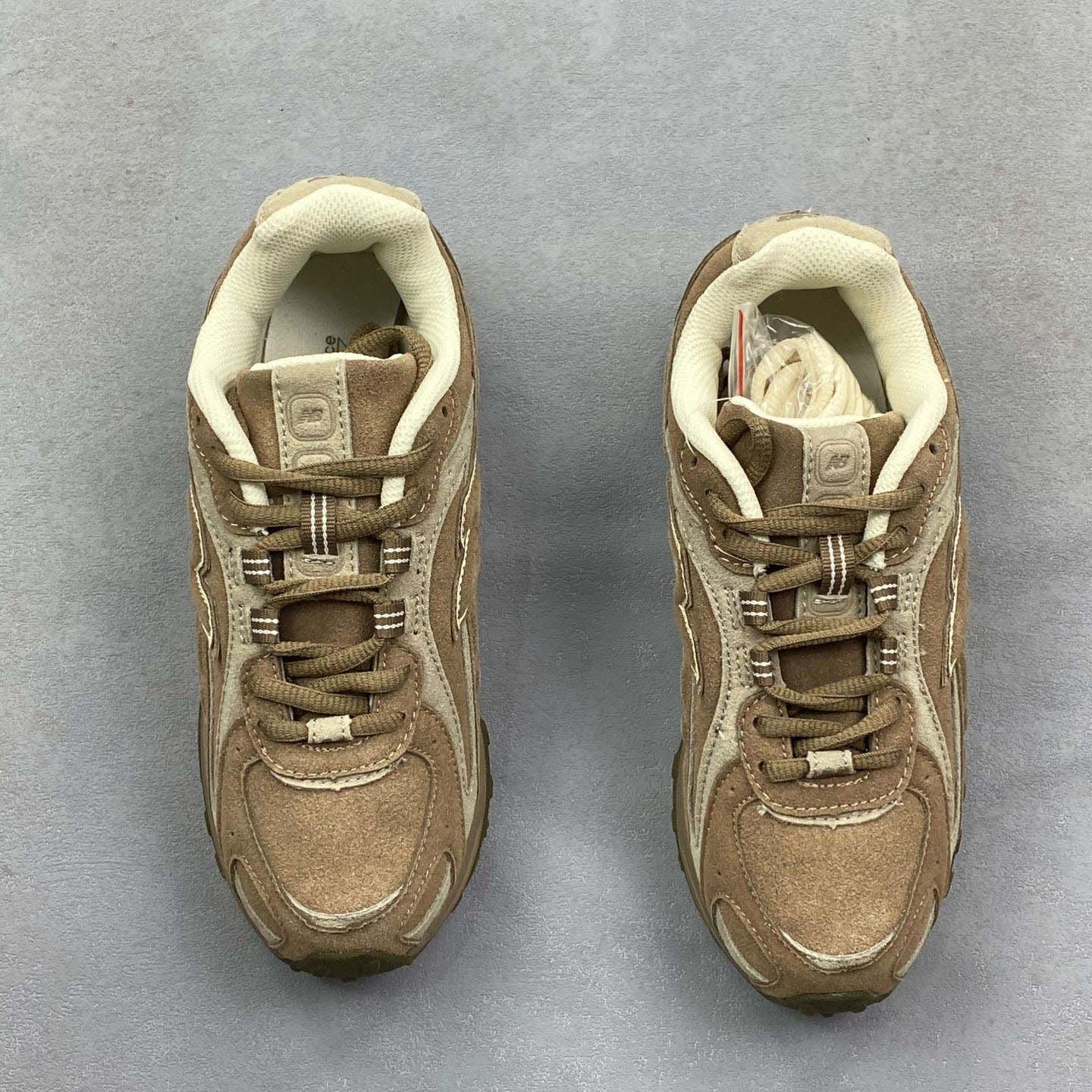 New Balance 204 Series Retro Breathable Running Shoes Light Brown U204LMMA - EUR FASHION