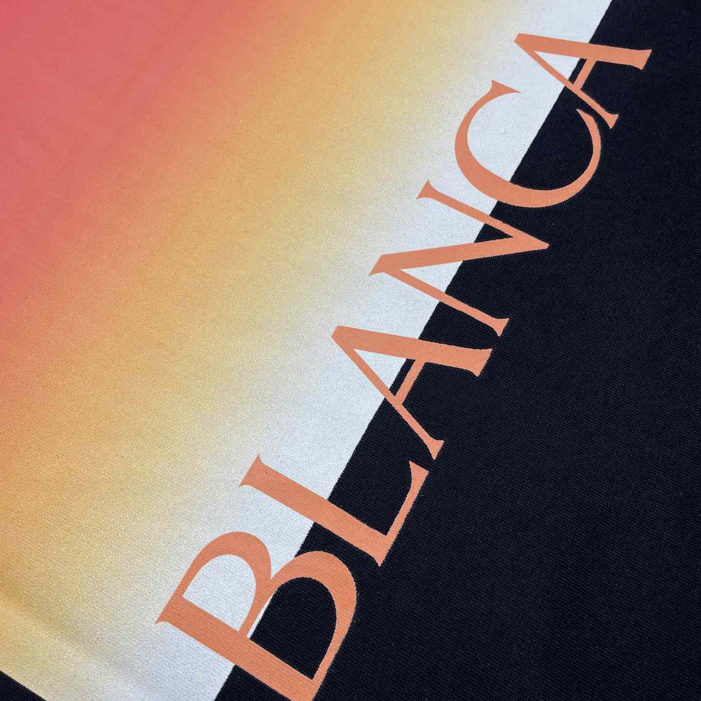 Casablanca Gradient Square Short Sleeve T-Shirt   C1101 - EUR FASHION